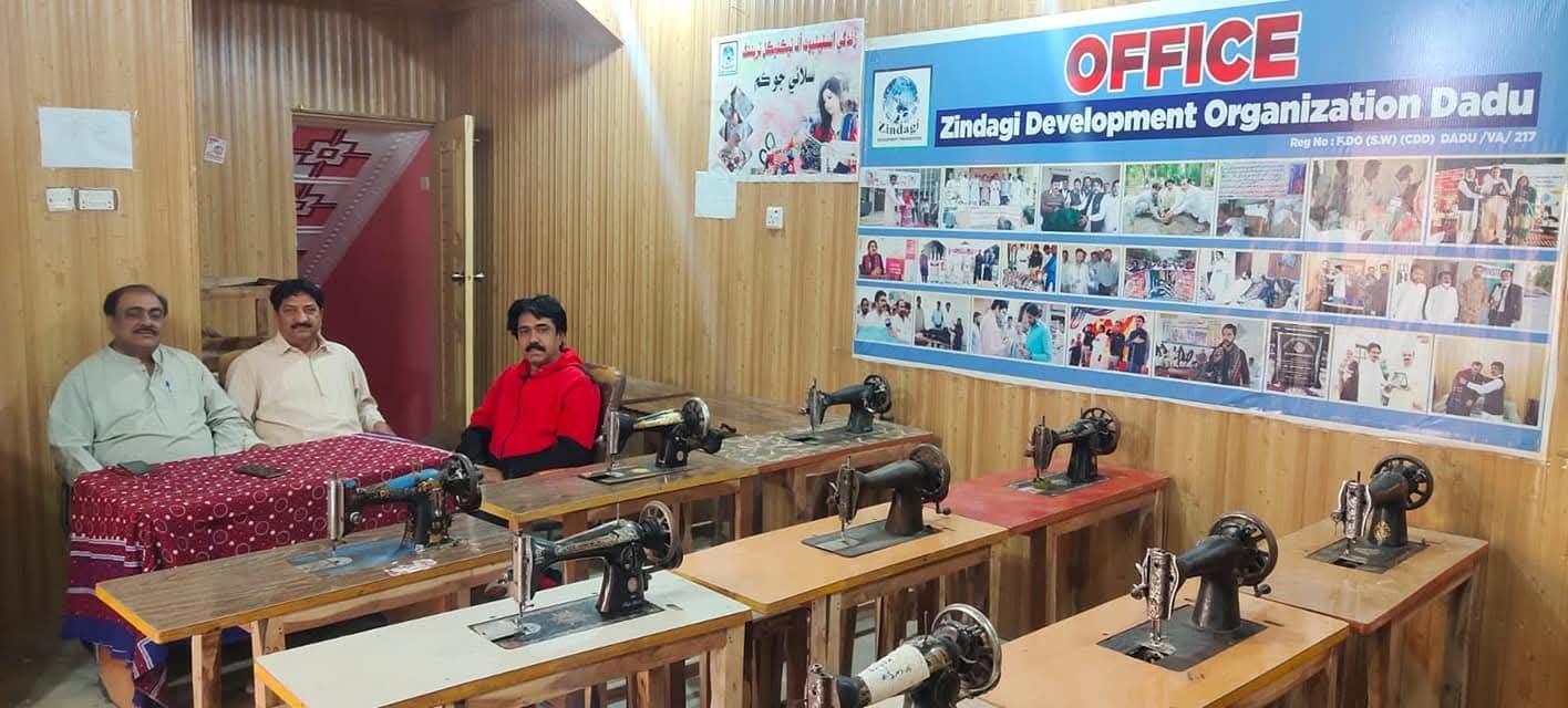 Vocational sewing machine training center